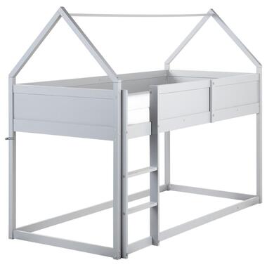 Lit à mit-hauteur Maison Bois de pin DIENNE 90 x 200 cm Gris product