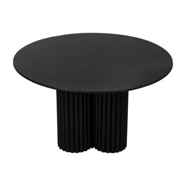 Lewis & Loft Salontafel Lane - Rond ⌀80 - FSC®- mangohout - Zwart product