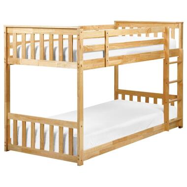 Lit superposé Bois LAZER 90 x 200 cm Marron clair product