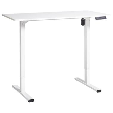 TAVARES - Elektrisch verstelbaar bureau - Wit - Vezelplaat product