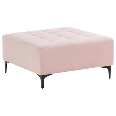 Ottoman ABERDEEN Velours Rose pastel product