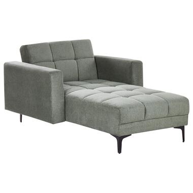 ALNES - Chaise longue - Donkergroen - Stof product