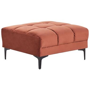 Ottoman ALNES Velours Rouge clair product