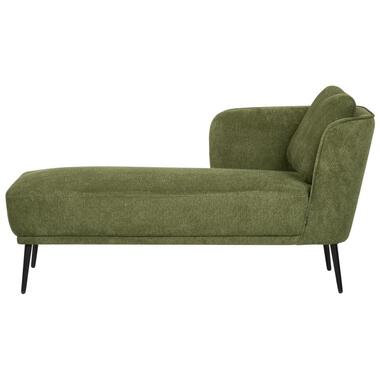 Chaise longue côté droit ARTHEZE Tissu Vert foncé product