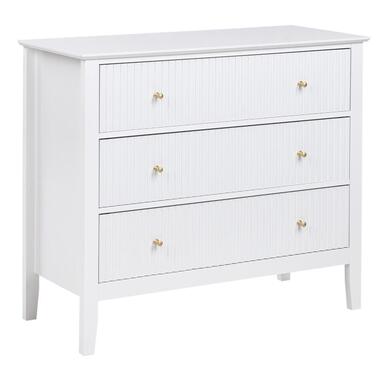 ASSISI - Dressoir 3 lades - Wit - MDF product