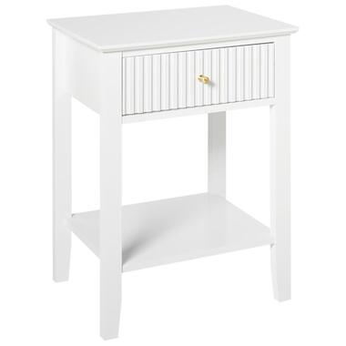 ASSISI - Nachtkastje 1 lade - Wit - MDF product