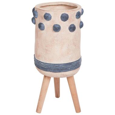 Cache-pot sur pied BLETILLA 27 cm Beige sable product