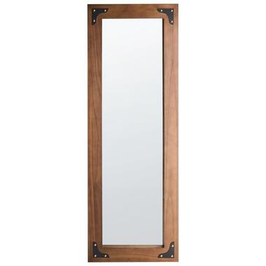 BLOSVILLE - Wandspiegel - Bruin - Hout product