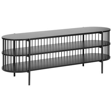 BIRSON - TV-meubel - Zwart - MDF product