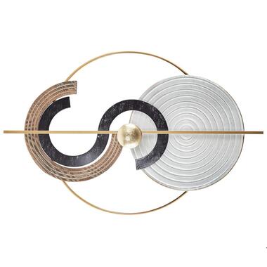 BRAGA - Wanddecoratie - Meerkleurig - IJzer product