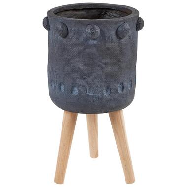 Cache-pot sur pied BRUNNERA 24 cm Gris graphite product