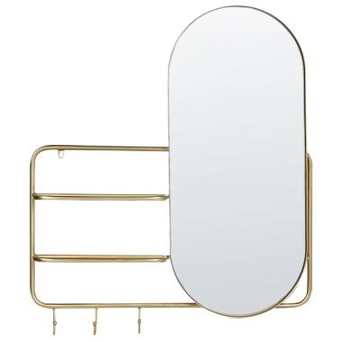 BRION - Wandspiegel - Goud - Glas product