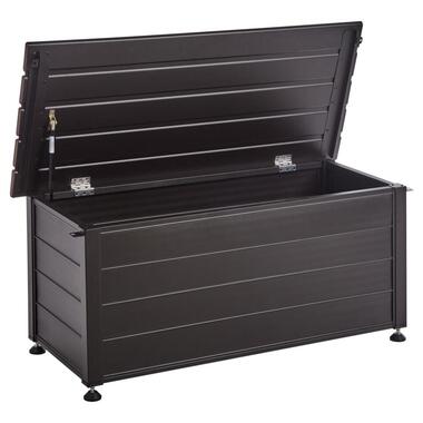 CAMPALTO - Kussenbox - Donkerbruin - 113 x 50 cm - Aluminium product