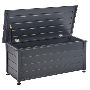 CAMPALTO - Kussenbox - Donkergrijs - 113 x 50 cm - Aluminium product