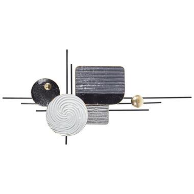 OVAR - Wanddecoratie - Grijs - IJzer product