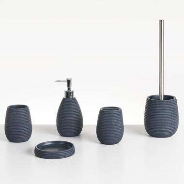 QUILCA - Badkameraccessoireset - Donkerblauw - Polyresin product