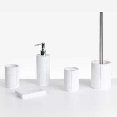 HUALLAGA - Badkameraccessoireset - Wit - Polyresin product