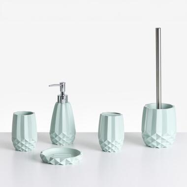 SAMIRIA - Badkameraccessoireset - Mintgroen - Polyresin product