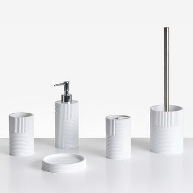 SEPAHUA - Badkameraccessoireset - Wit - Polyresin product