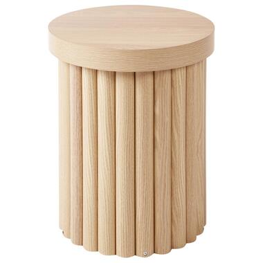 GENOLA - Bijzettafel - Lichthout - MDF product