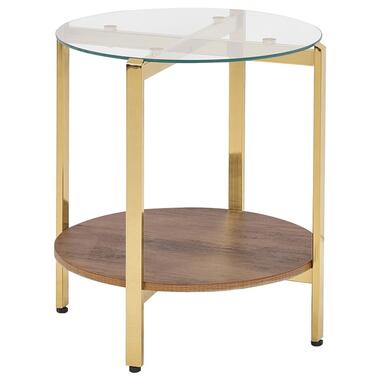 Table d'appoint LOVELL Verre de sécurité Doré product