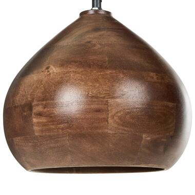 SANYATI - Hanglamp - Lichtbruin - Mangohout product