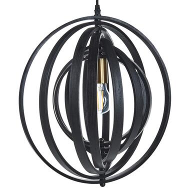 MURRELL - Hanglamp - Zwart - Populierenhout product