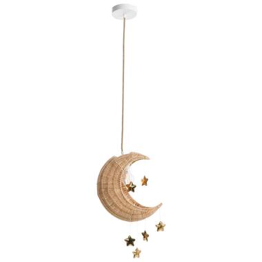 Lampe suspension Lune ORCHON Rotin Naturel product
