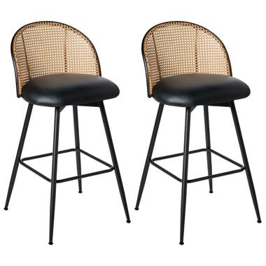 Lot de 2 chaises de bar NATHAN Noir product