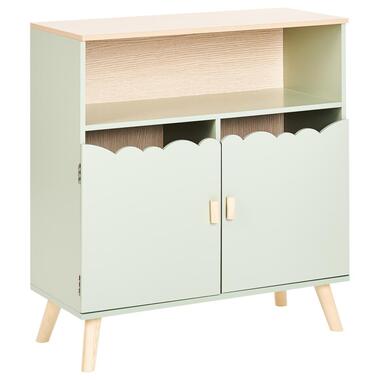 LACKEY - Dressoir 2 deuren - Lichtgroen - MDF product