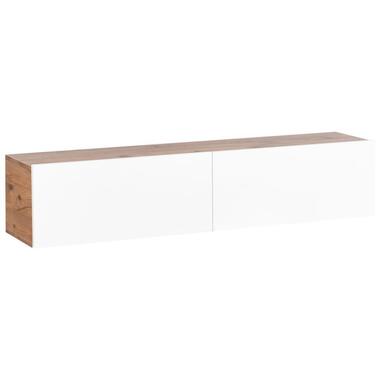 Meuble TV mural GLADSTONE Marron/blanc product