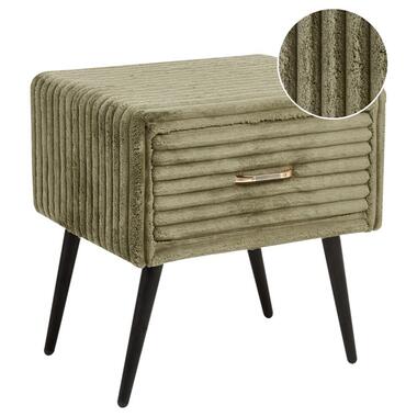 FLAYAT - Nachtkastje - Groen - Corduroy product