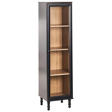 TINGLEDALE - Vitrinekast - Zwart - 40 cm - Hout product