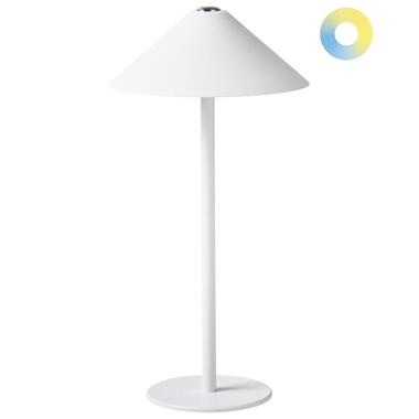 FRANCOLI - Tafellamp - Wit- Aluminium product