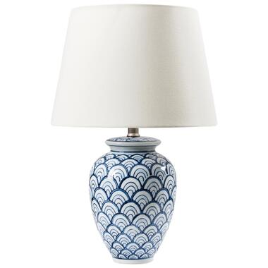 Lampe à poser JAUCA Porcelaine Blanc/bleu product