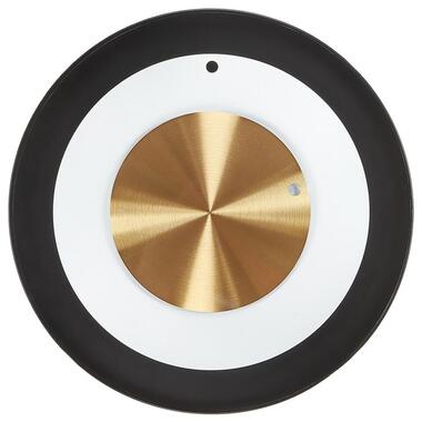 CLUSES - Wandklok - Zwart/Wit - Staal product
