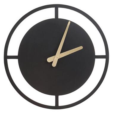 TRIENT - Wandklok - Zwart - Staal product