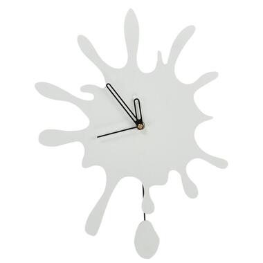 FULLY - Wandklok - Gebroken wit - MDF product
