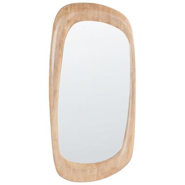 TRIZAY - Wandspiegel - Bruin - Rubberhout product