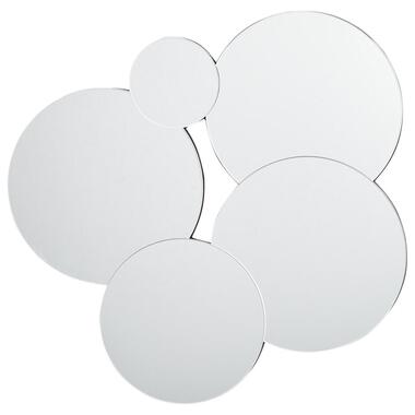 CLAIS - Wandspiegel - Zilver- 80 x 82 cm - Glas product