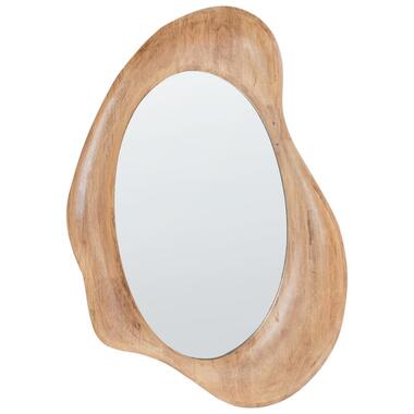 HOURTIN - Wandspiegel - Bruin - Rubberhout product