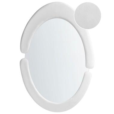 MASSAY - Wandspiegel - Wit - Fluweel product