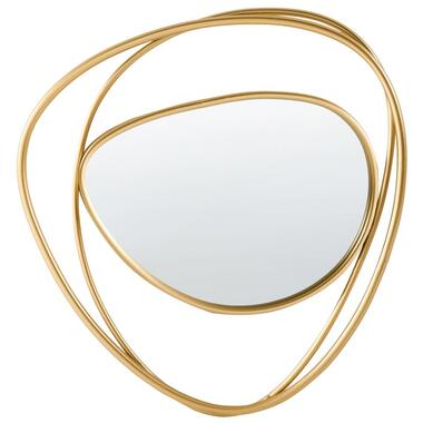 COURCY - Wandspiegel - Goud - Metaal product