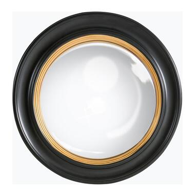 MALO - Wandspiegel - Zwart - PU/Glas product