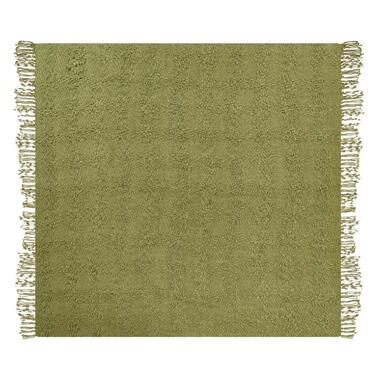 Couverture VELLA Coton 220 x 240 cm Vert olive product