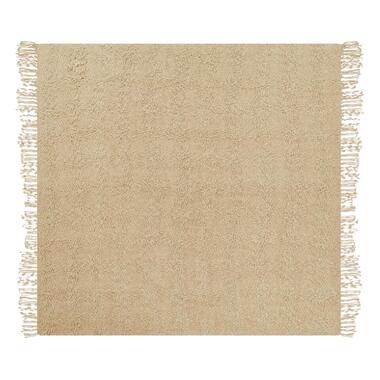 VELLA - Deken - Beige - 220 x 240 cm - Katoen product