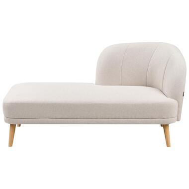 Chaise longue côté droit TANLAY Tissu Beige clair product
