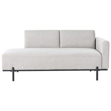 Chaise longue SAVASSE Lin synthétique Gris clair product
