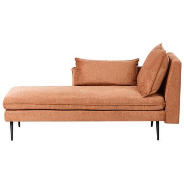 Chaise longue côté droit YERRES Tissu Orange product