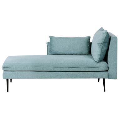 Chaise longue côté droit YERRES Tissu Bleu clair product